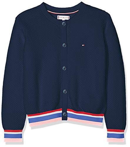 Tommy Hilfiger Essential Stripe Rib Cardigan Felpa...