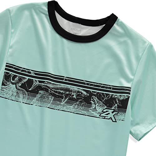 Rash Guard Boys Short Sleeve UV Sun Protection Swim Shirt Swimwear Rashguard2