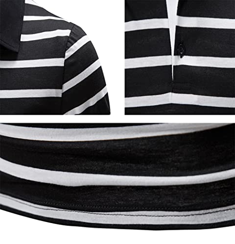 QCBH Polo Manica Corta a Maniche Corte a Righe