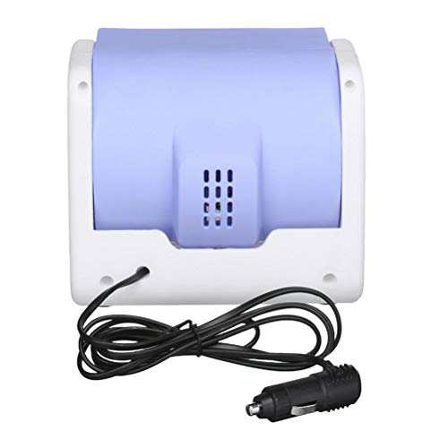 Mobile Mini Klimaanlage USB Tragbare Luftkühler Kleines Klimagerät mit Ventilator Kühler mit Zigarettenanzünder Adapter Auto Raumkühler für