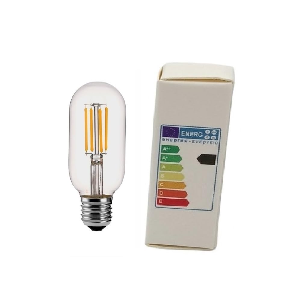 fengyan Casa bombillas 10pcs / lot AC220V E27 E14 Retro LED Bombilla de la lámpara de la bombilla del filamento de Edison C35 G45 T45 Bombilla de cristal Vintage lámpara de candelabros Familiar Lámpar