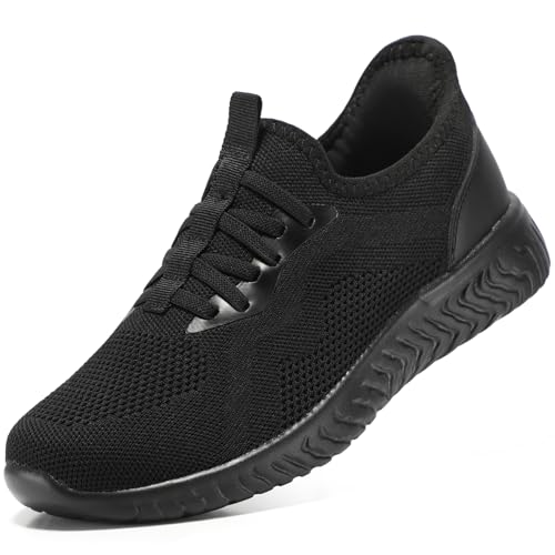 STQ Slip on Sneakers Damen Turnschuhe ohne Schnürsenkel Memory Foam Damenschuhe zum reinschlüpfen...