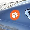 Clemson University Primary Logo Automotive Car Window Locker Circle Bumper Sticker #4