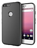 Google Pixel Case, Cimo [Matte] Premium Slim Protective Cover Google Pixel (2016) - Black
