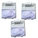 Fantisi 3 Bolso de Filtro plástico Blanco Duro de mallade Acoplamiento de Netty para Lavadora de Para Panasonic XQB70-X700W
