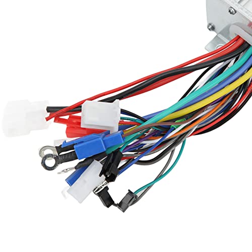 Motor Brushless Controller 48V 500W Aluminium Alloy 2 Mode Speed Motor Control Box for Electric Bike