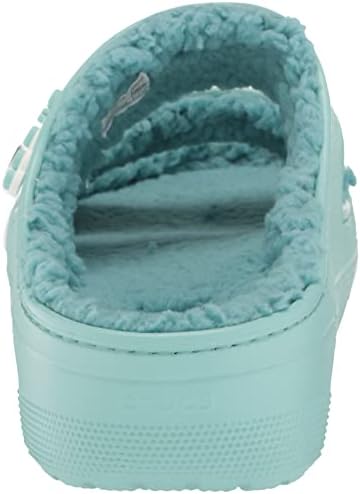 Crocs Unisex Classic Cozzzy Sandals, Fuzzy Slippers and Slides, Pure Water, Numeric_6 US Men | Image 2