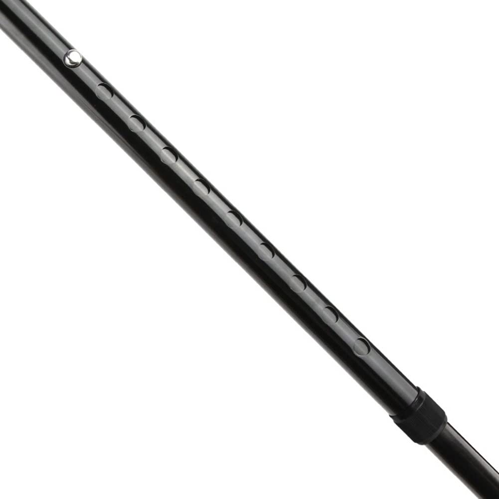 Muletas de antebrazo, muletas de aluminio ajustables para adultos, diseño plegable para facilitar el viaje y el trabajo