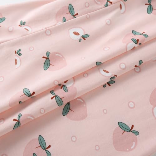 Image of Girl's Stripes Nightgowns Cotton Sleep Shirts Sleepwear Princess Nightdress