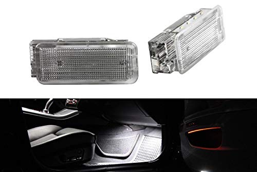 2 moduli LED per illuminazione vano piedi e