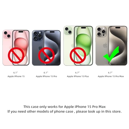 ELESNOW Phone Case for iPhone 15 Pro Max - Image 2