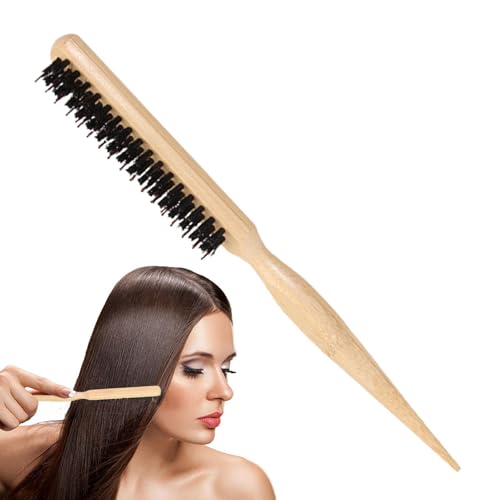 Cepillo de peinado de filas, cepillo de cerdas para el cabello, peine rizador desenredante, cepillo para aumentar el volumen, peine para dar volumen, cepillo de peinado para el cuidado del
