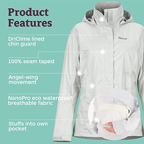 Image of MARMOT Women's PreCip Lightweight Waterproof Rain Jacket