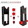 Car Buffer Polisher Tool Holder Wall Mount, 2 Pack Polishing Machine Rack, Polisher Auto Detailing Organizer Storage Rack, Polisher Hanger for Auto Detailing Tools