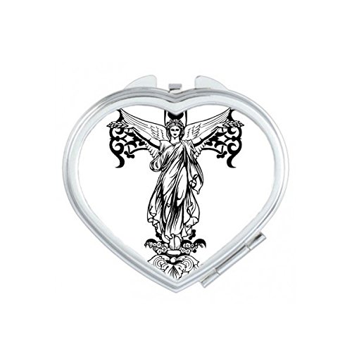 Miroir compact portable Sainte-Croix pour maquillage sans miroir
