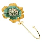 Patère : avec une finition soignée, pas facile à porter et à déformer, pratique à utiliser, également un cadeau parfait pour choix, crochet à fleurs