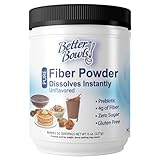 Better Bowls Unflavored Fiber Powder, Instant, Sugar-Free & Gluten-Free, 8 Ounce