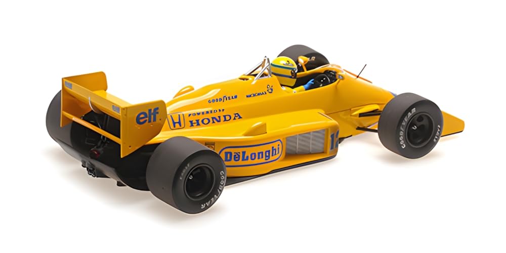 Minichamps 1/43 Lotus Honda 99T De Senna, Victoire Monaco GP 1987, Modèle Neuf