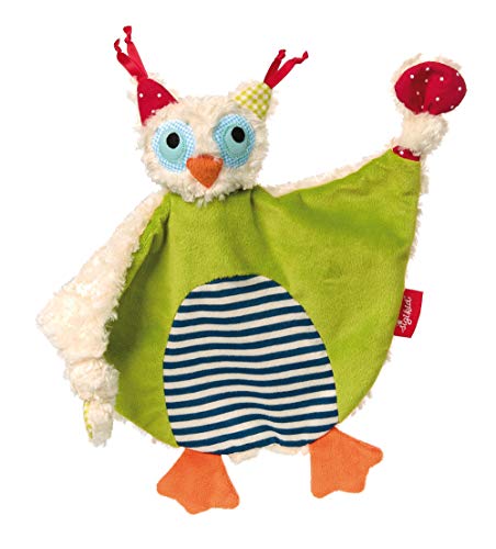 Preisvergleich Produktbild sigikid, Mädchen und Jungen, Schnuffeltuch Eule, Mehrfarbig, 41929