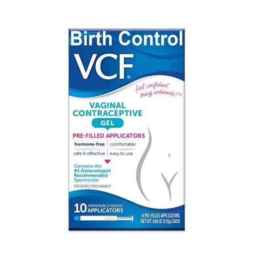 VCF Vaginal Contraceptive Gel, 1 Pack of 10 Pre-Filled Applicators