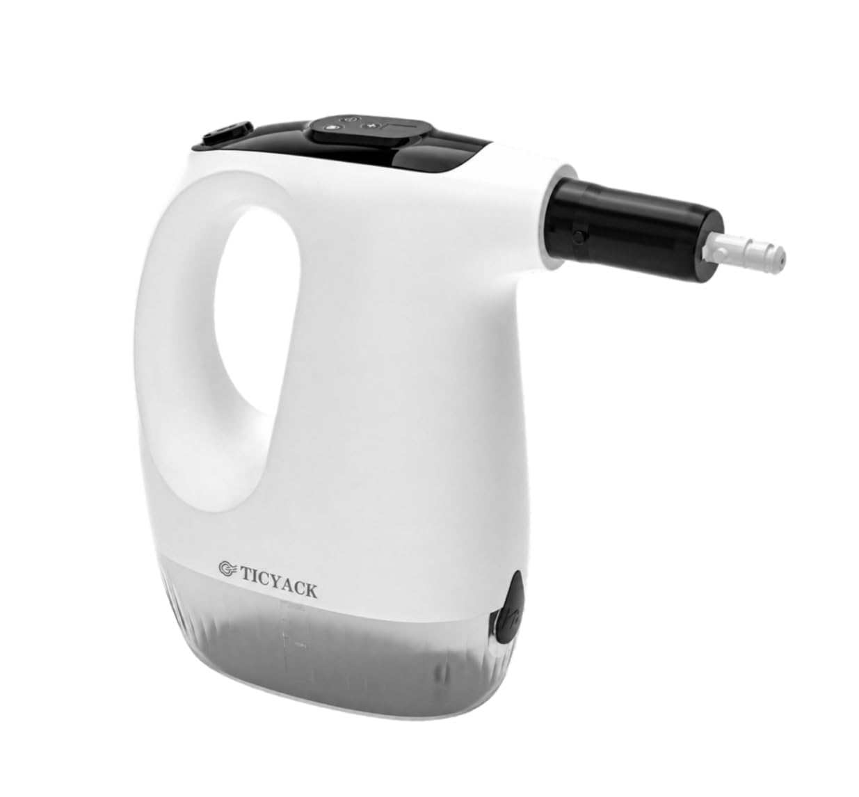 Photo 1 of [USED & UNTESTED] TICYACK Handheld Steam Cleaner, 15S Rapid Heating, 3 Adjustable Modes, 14 Cleaning Kits, Steam Cleaner for Home, Kitchen, Bathroom, Car(White)