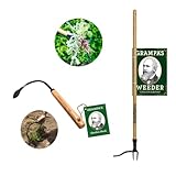 Grampa's Weeder + Grampa's Hand Hook - Bundle The Original Stand Up Weed Puller & Grampa's Garden Hook Weeder/Hand Cultivator Tool