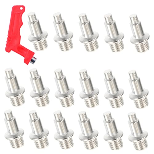 BCOATH 1 Set Mini Shoe Spike Replacement Track Spikes for Men Compatible with Baseball and Golf Shoes for Easy Installation for Running and Jumping Events
