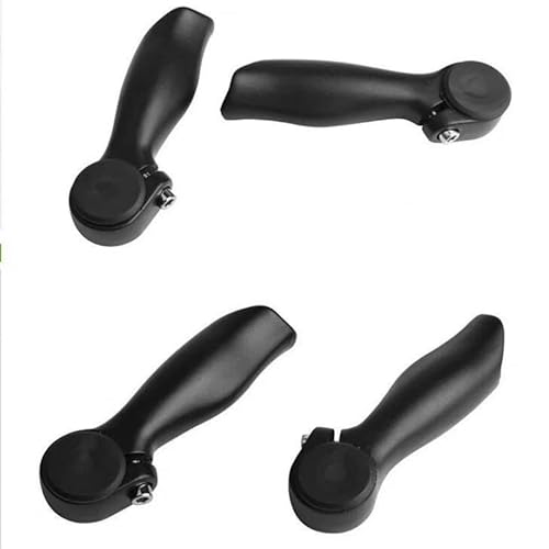Tobefore 1 Pair Bike Handlebar End Aluminum Alloy Folding Ergonomics Design Bicycle Handlebar Handle Bar End Mountain Bike Handlebar Cover Handles For Road New Mtb Cover Handle Cycling Accessories #TOP6
