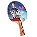 Butterfly Nakama S-1 Table Tennis Racket – Professional ITTF Approved Butterfly Ping Pong Paddle – Sriver Rubber – Carbon Ping Pong Paddle – 2 Ping Pong Balls Included