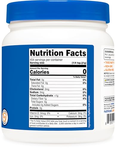 Nutricost Psyllium Husk Powder
