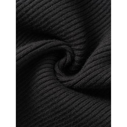 Girls' Long Sleeved Knitted Cardigan Sweater with Flower Buttons and Lapel Knit Sweater Jacket4