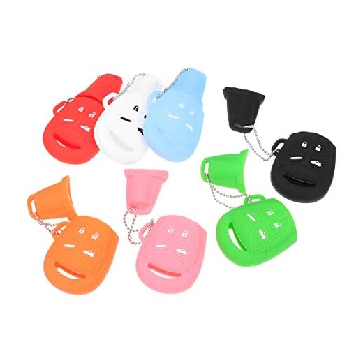 AAlamor 4 knappar silikon fjärrkontroll nyckel skal skal skinn för Saab 9-3 9-5 03-15 Röd