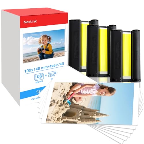 Cartouche d'encre compatible Selphy CP1500 CP1300 3115B001(AA) 108IN