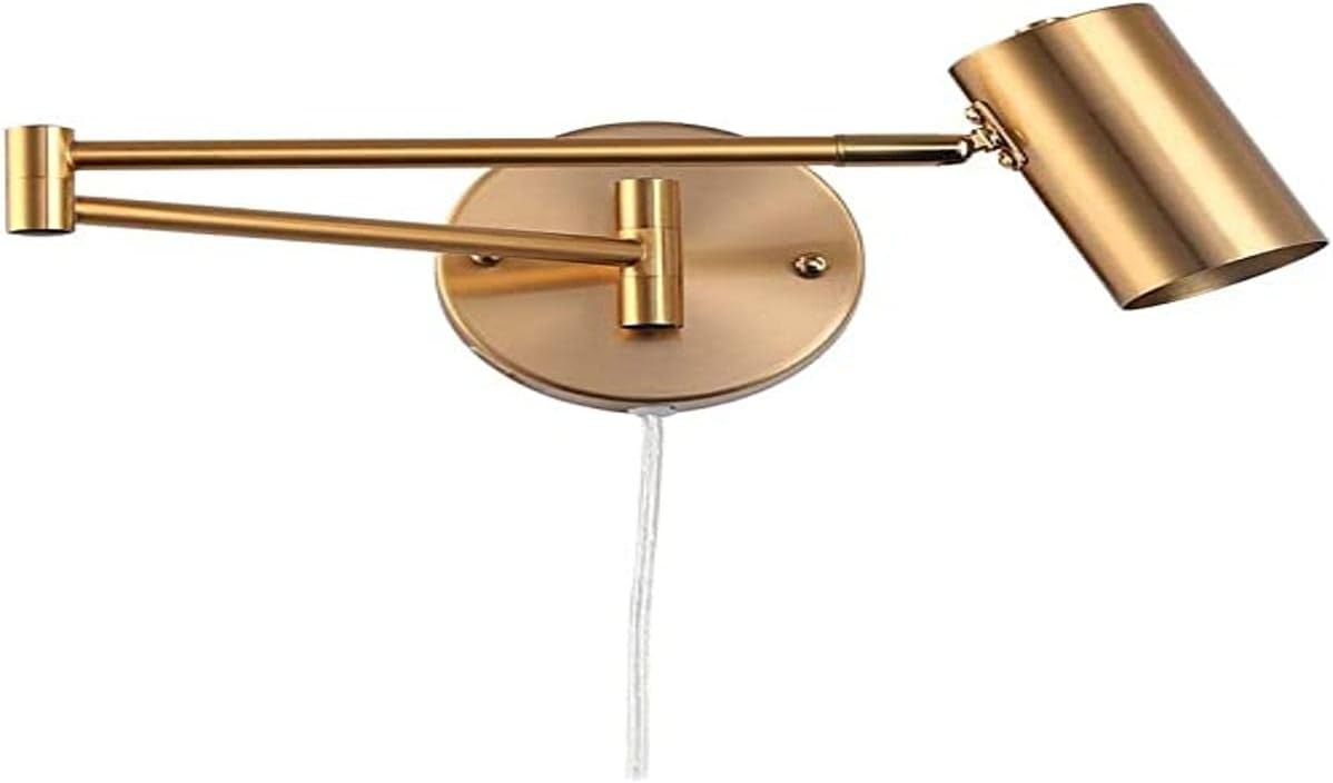 ENUOTEK Lampe Veilleuse De Nuit Murale Chevet Spot LED Avec Telecommande A Distance Sur Prise Electrique 3W 280Lm Éclairage Blanc Neutre 4000K 1X Lampe Et 1X Télécommande De