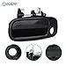 ECCPP Door Handles Exterior Outer Outside Front Passenger Driver Side Replacement for 1992 1993 1994 1995 1996 Camry Black(2pcs)