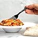 Crystalware, Heavy-Weight Plastic Fork, Durable and Disposable for Party supply or Home Use (100 Pack-Black)