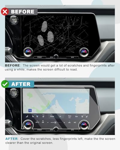 Image of CDEFG for 2025 2026 Lexus GX 550 Screen Protector 14-Inch Tempered Glass for 2024-2026 Lexus GX550 (Premium /Luxury /Overtrail) Accessories Screen Cover HD Anti Fingerprints 9H Hardness