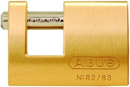 U-Shaped Keyed Padlock, 9/16 in H, KD