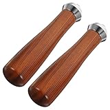 Alipis 2 Stück Ersatz Holzgriff für Siebträger Kaffeemaschine Komfortabler Hitzeschutz Portafilter Griff Kompatibel mit Espresso Maschinen Ergonomischer Strapazierfähiger Kaffeefilter