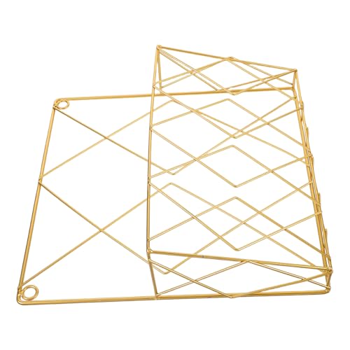 BIUDECO Revistero Metálico de Pared Soporte Multifuncional para Libros y Carpetas, Estante Organizador Colgante para Uso en Oficina, Baño y Sala