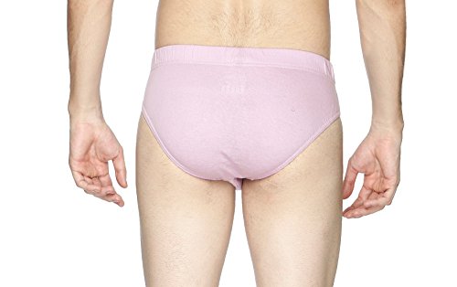 Image of Semantic Men's Solid Cotton Brief Underwear - Pack of 3