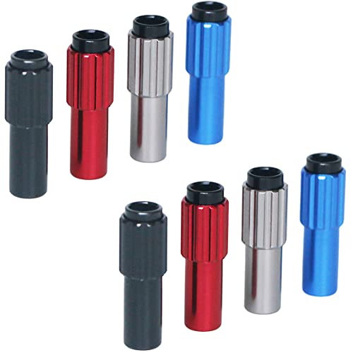 Ihreesy Bike Cable Adjusters,Aluminum Alloy Bicycle Cable Gear Shift Connector Line Regulator Adjuster Bicycle Cable Adjusters Replacement,Red #TOP4