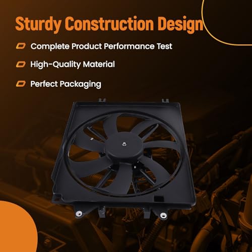 Image of maXpeedingrods A /C Condenser Fan Passenger Side 1.5 Liters Single Fan for Honda CR-V 2023 2024, HO3113153 3861568AA01 386115PAA01