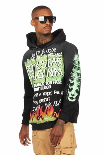 Men's Beno Distressed Graphic Hoodie3