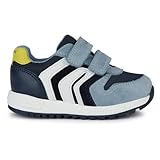 Matériau unique :Caoutchouc Geox Bébé B Albums garçon A Basket, Lt Sky Navy, 21 EU