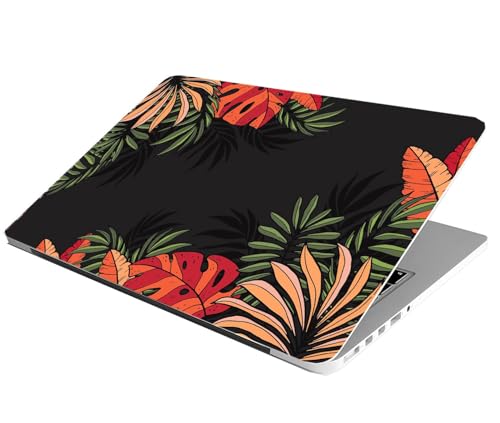 Image of Laptop Skin Stickers HD Quality Sticker for Laptops Upto 15.6 inch (Dustproof|Waterproof|Scratchproof|Reusable) - BK Leaf RON3