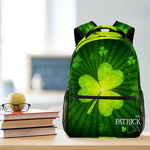 Sac à dos écolier trèfle Saint-Patrick finition durable - 6