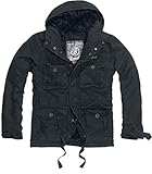 Parka im M65-Stil, Futter aus Teddyfell, weitenregulierbare Taille, Vintage-Applikationen