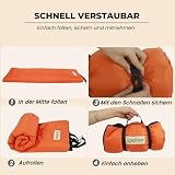 EpicRove RovePad Base – wasserdichte Hundematte 110×68 cm, rutschfest & Waschbar, Kratzfeste Outdoor Matte für Große Hunde & Katzen, Reise & Camping