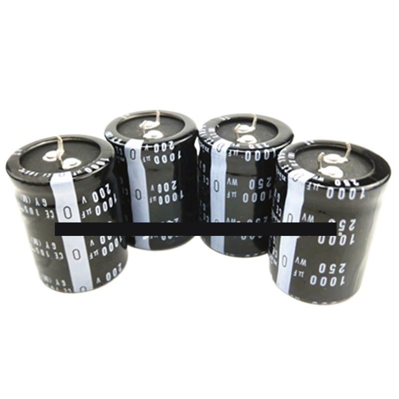 Capacitor electrolítico 200V 1000uF componente de aluminio 35x40mm para placas electrónicas 2